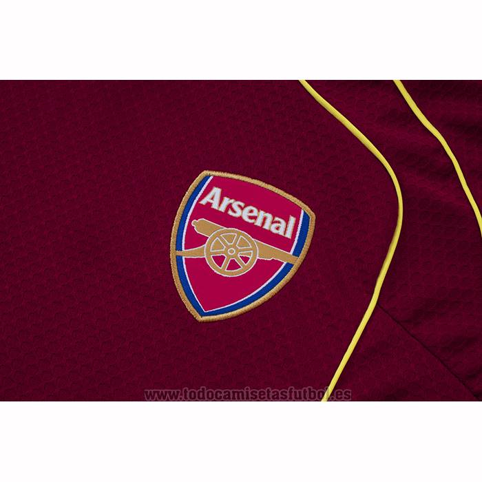 Chandal del Arsenal Manga Corta 2025-2026 Rojo - Pantalon Corto